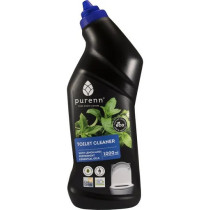 Purenn Organic Toilet Cleaner, Lemon Peppermint, 1 Litre
