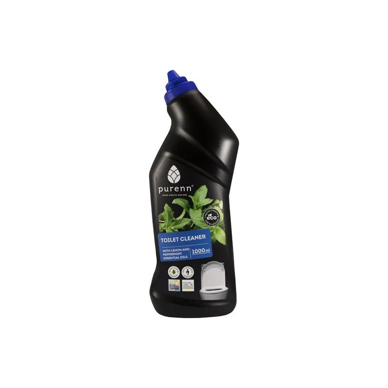 Purenn Organic Toilet Cleaner, Lemon Peppermint, 1 Litre