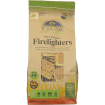 If You Care Organic Wood Firelighters Bag, 72 Pieces
