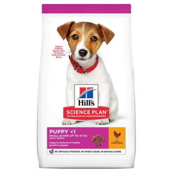 Hill's Science Plan Small And Mini Puppy Dry Food With Chicken, 6kg
