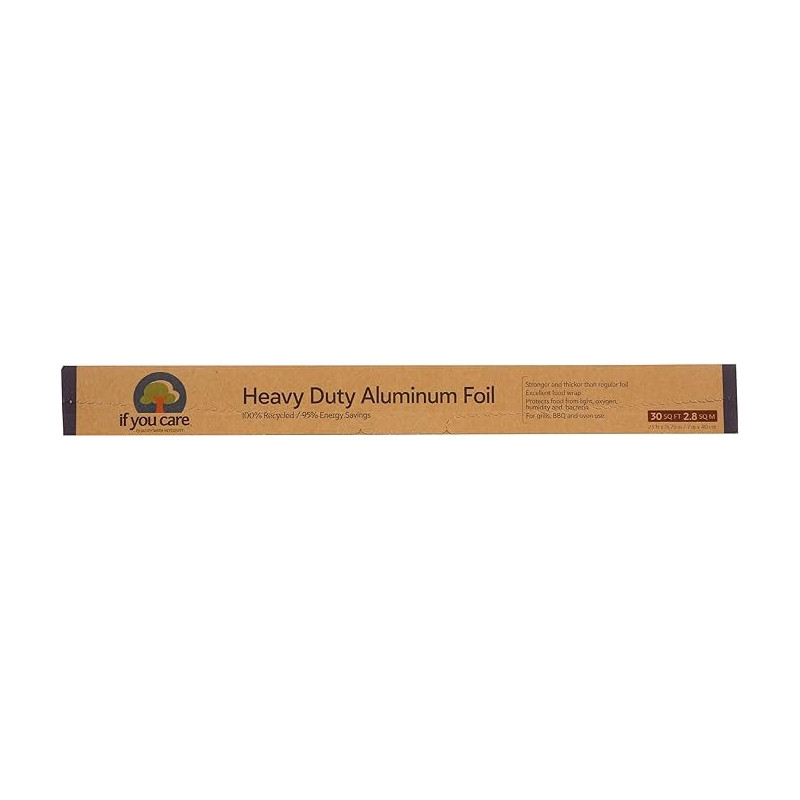 If You Care Organic Heavy Duty Recycled Aluminum Foil, 7 M