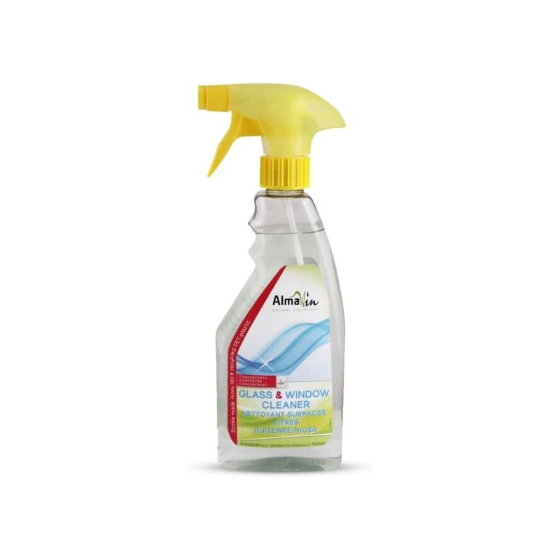 Almawin Organic Glass And Window Cleaner, 500 Ml