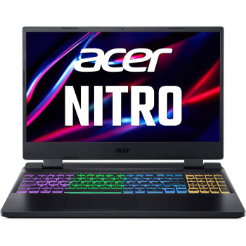 Acer Nitro5 Gaming Laptop 12Th Gen Intel Core I5-12500H 12 Cores Upto 4.50GHz, 8GB DDR4 RAM, 512GB Sed SSD, 4GB Nvidia GeForce RTX 3050 Graphics, 15.6 Inch FHD IPS 144Hz Display, Windows 11 Home, Black