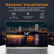 Hp Envy X360 14-ES0033DX 2 In 1 Laptop, Intel Core i7-1355U,16GB DDR4 RAM, 1TB SSD 14 Inch FHD IPS Touch Display, Intel Iris Xe Graphics, Windows 11, English Keyboard, Silver