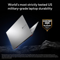Asus Vivobook Go 15 E1504GA-NJ084W, Slim Laptop, I3-N305 8GB, 256G UFS 2.1 SSD, Intel Uma, Windows 11 Home, 15.6-Inch, HD Webcam, Chiclet-Eng-Arb-Kb, Silver