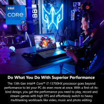 Acer Predator Helios 16 Gaming Laptop, 13Th Gen Intel Core i7-13700HX, Nvidia GeForce RTX 4060, 16 Inch 2560 x 1600 165Hz G-Sync Display, 16GB DDR5, 1TB Gen 4 SSD, Killer Wi-Fi 6E, PH16-71-74UU, Black