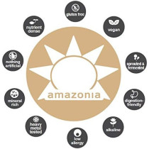 Amazonia Organic Raw Prebiotic Greens, 120G