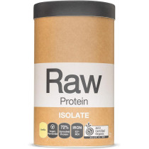 Amazonia Organic Raw Pea/Rice Protein Isolate, Vanilla, 1Kg
