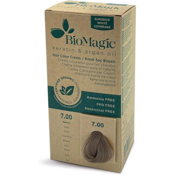 Biomagic Hair Colour Cream 7/00 Blonde, 60Ml