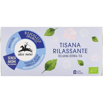 Alce Nero Organic Relaxing Herbal Tea, 30G