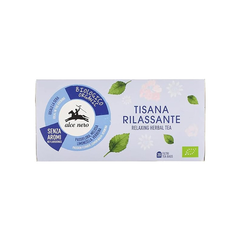 Alce Nero Organic Relaxing Herbal Tea, 30G