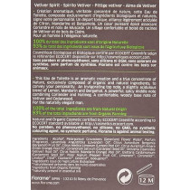Florame Eau De Toilette Vetiver Spirit Perfume For Men, 100Ml