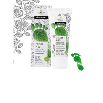 Natyr Organic Shea Butter And Mint Soothing, Foot Cream, 75Ml