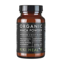Kiki Health Organic Maca Powder Premium 4 Root Blend, 100G