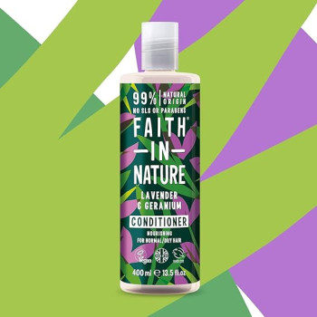 Faith In Nature Lavender Geranium Hair Conditioner, 400Ml