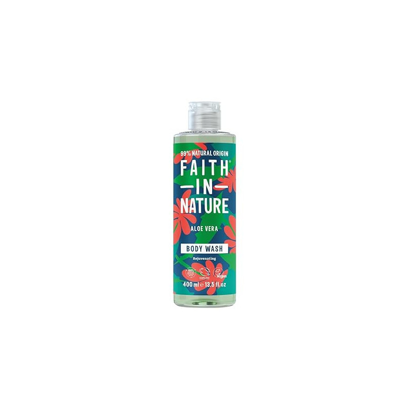 Faith In Nature Aloe Vera Rejuvenating Body Wash, 400Ml