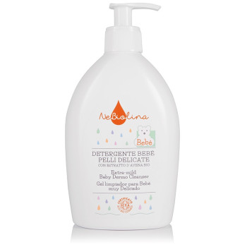 Nebiolina Organic Extra-Mild Baby Dermo Cleanser, 500Ml