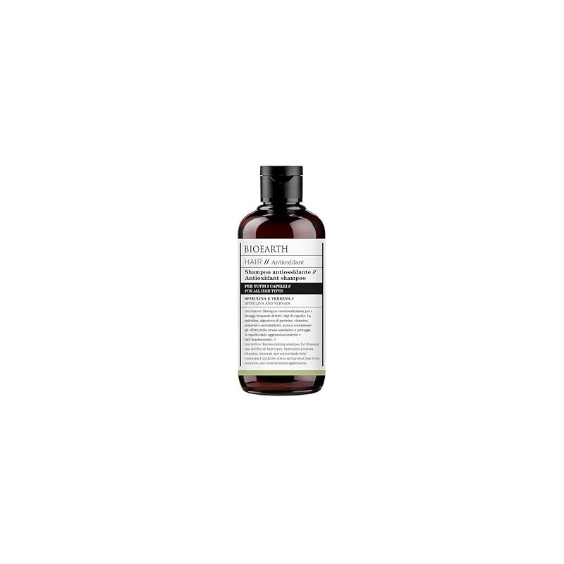 Bioearth Organic Antioxidant Shampoo All Types Of Hair, 250Ml
