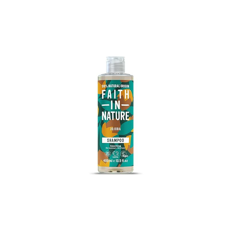 Faith In Nature Jojoba Shampoo Smoothing, 400Ml