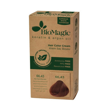 Bio Magic Organic Hair Colour Ck 66/43 Deep Dark Blonde, 60Ml