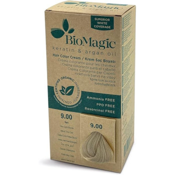 Biomagic Hair Colour Cream 9/00 Very Light Blonde, 60Ml