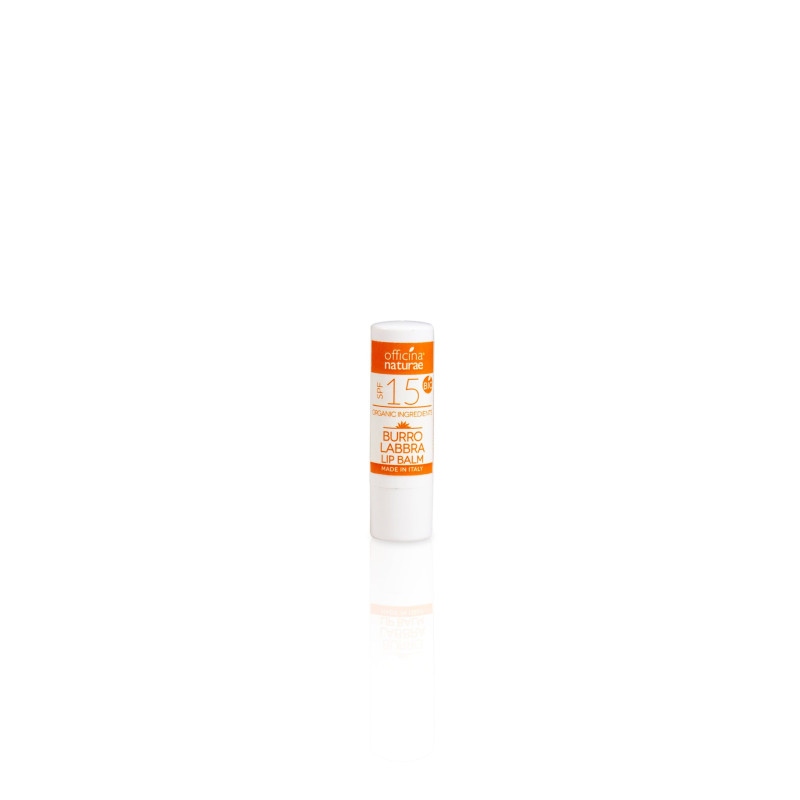 Officina Naturae Organic Lip Balm Spf15, 4.5 Ml
