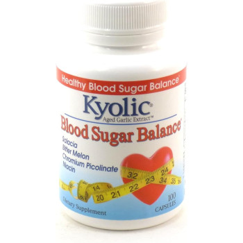 Kyolic Organic Blood Sugar Balance 100 Capsules