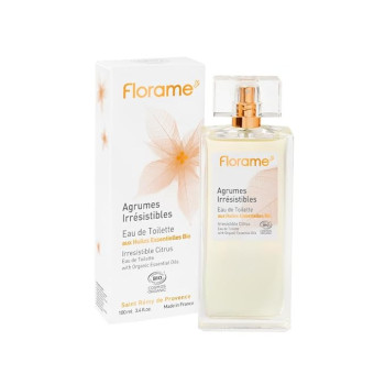 Florame Eau De Toilette Irresistible Citrus, Long Lasting, 100Ml