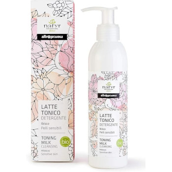 Natyr Organic Toning Milk Cleansing Hibiscus, 200Ml