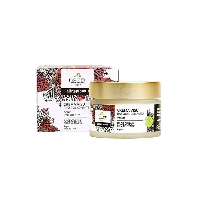 Natyr Organic Face Cream Firming And Toning Argan, 50Ml