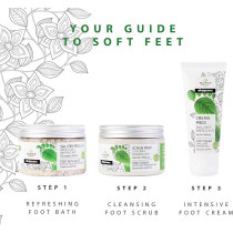 Natyr Organic Foot Scrub, Smoothing Regenerating, 150Ml