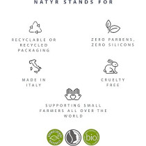 Natyr Organic Beard Wax For Men, 100 Percentage Natural Premium Quality, 50Ml