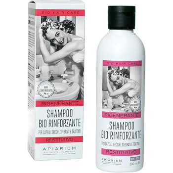 Apiarium Organic Strengthening Shampoo, 200Ml