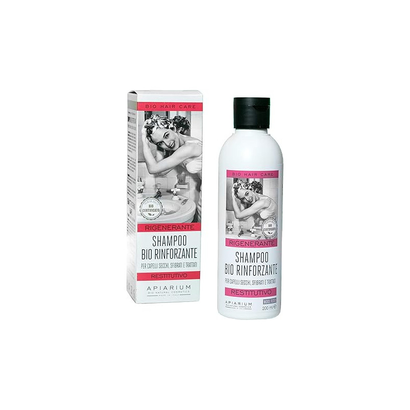 Apiarium Organic Strengthening Shampoo, 200Ml