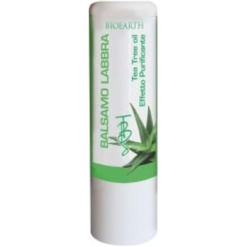 Bioearth Organic Lip Balm Aloe And Tea Tree, 7Ml