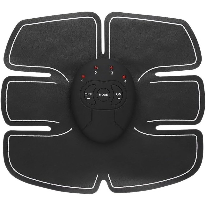 Electric Muscle Stimulator Smart Fitness Abdominal Trainer Weight Loss Stickers Unisex Body Slimming Belt