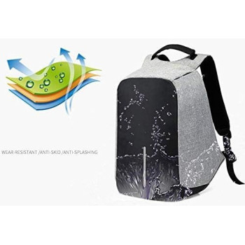 Travel Laptop Backpack, Business Anti Theft Laptop Backpack with USB Charging Port And Headphone Interface, Waterproof College School Computer Bag For Women And Men Fits 15.6 Inch, Notebook