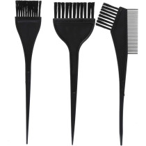 4 Pieces Hair Dye Brush Kit, Includes Hair Dye Bowl And 3 Brushes In Black, PF-040