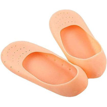 Silicone Gel Heel Protective Socks For Dry, Cracked Heels, Rough Skin, Dead Skin, Calluses Remover For Men And Women