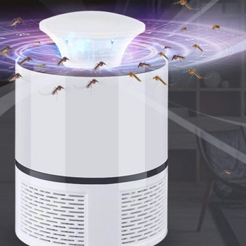Blackfellsouq Home Enviromental-Friendly Electronic Mosquito Killer Bug Zapper Trap Led Light Usb Powered Insect Catcher