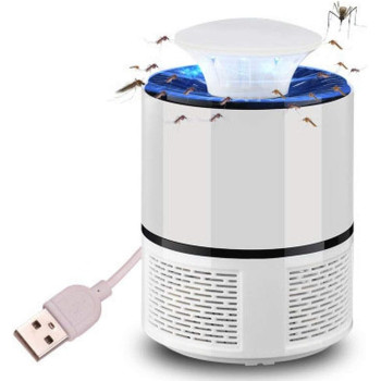 Blackfellsouq Home Enviromental-Friendly Electronic Mosquito Killer Bug Zapper Trap Led Light Usb Powered Insect Catcher