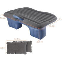Haitral Portable Travel Camping Inflatable Mattress With Pillow Fits Most Car Models For And Car, Flitaing Bed, Floating Bed