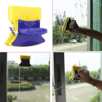 Magnet And Abs Double Side Magnetic Window Cleaner Glass Wiper Useful Surface Brush High-Efficiency Cleaning Tools