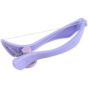 Piesome Eyebrow Face And Body Hair Threading And Removal System, Tweezers For Eyebrows, Threading Tool, Threading Machine For Women, Threading Epilators For Women, Purple