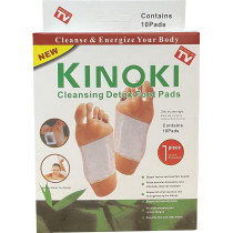 Kinoki Detox Foot Pads, Cleanse And Energize Your Body, 10 Pads