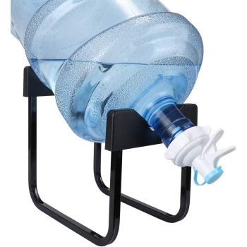 Water Dispenser Stand And Water Jug Dispenser, Portable Stainless Steel Water Jug Stand Bottle Drink Holder Rack