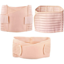 Cbecgit Postpartum Support Recovery Belly Belt, A Set Of Abdomen With Three Sets Of Ventral Caesarean Section With A Breathable Corset Abdomen Novice Mother Pregnant Woman Gift, Xl