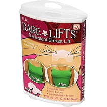 Bare Lifts Instant Breast Lift Support Invisible Bra Adhesive Tape, Light Pink