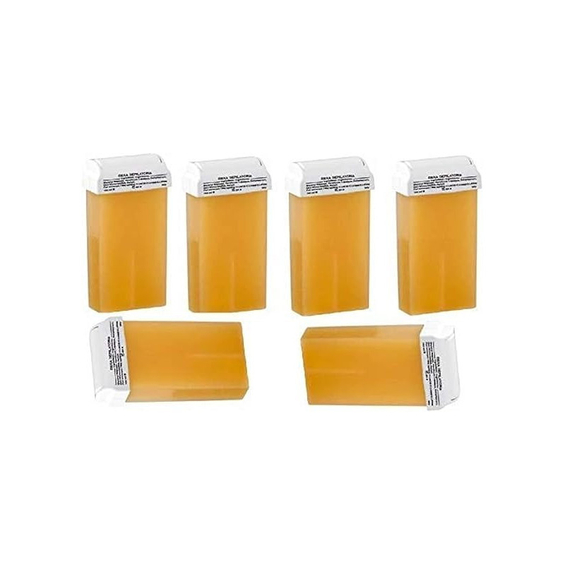 Wax Roll Hair Removal Cartridge Pack Of 6, 100 Ml Each