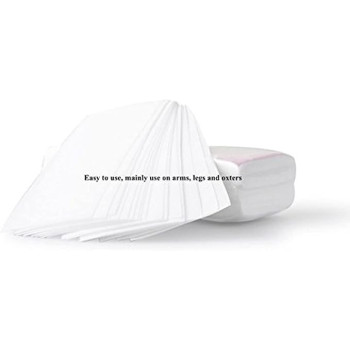 Unbranded Hair Removal Depilatory Paper Professional Non-Woven Epilator Wax Strip, 100 Pieces